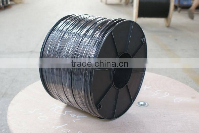 0.6mm 1 pair parallel wire ccs copper clad steel