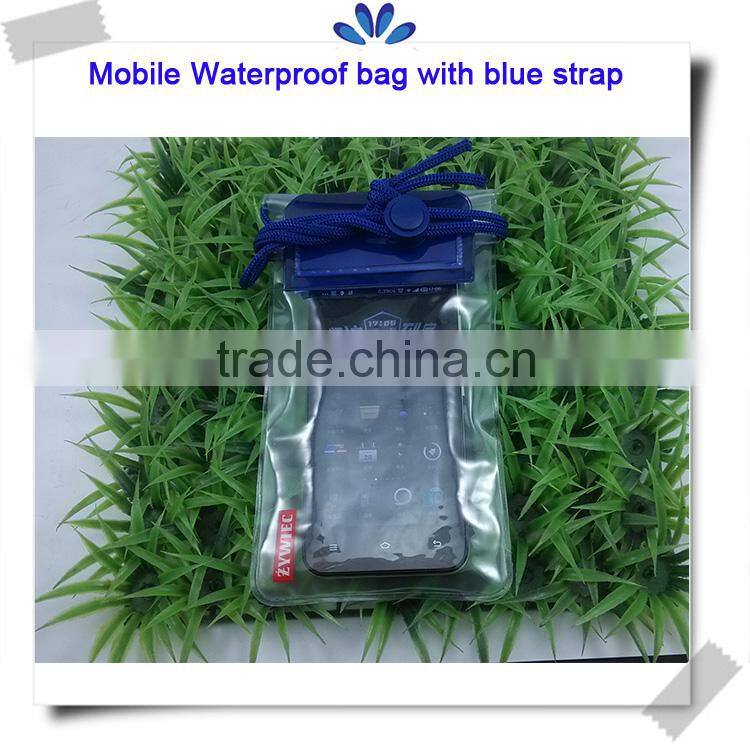 High quality promotion custom printed PVC cell phone waterproof bag