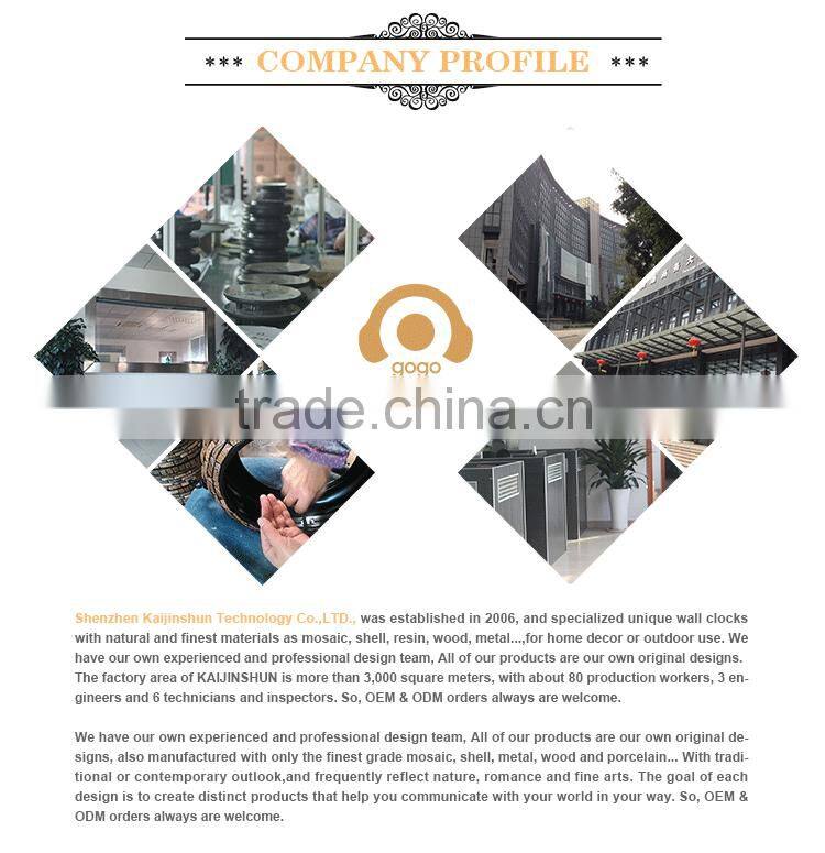 Home Decor Quartz Analog Type Porcelain Antique Cloisonne Clocks