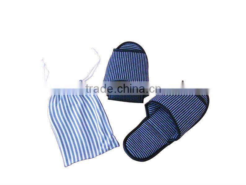 2015 Convenient to carry slipper and practical eye mask for Air travel kit