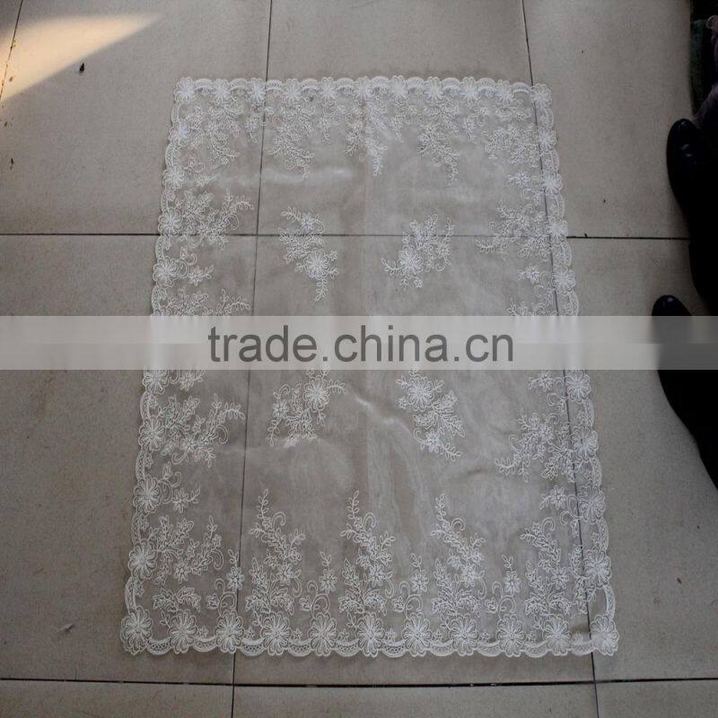 French romance watersoluble tablecloth for wedding