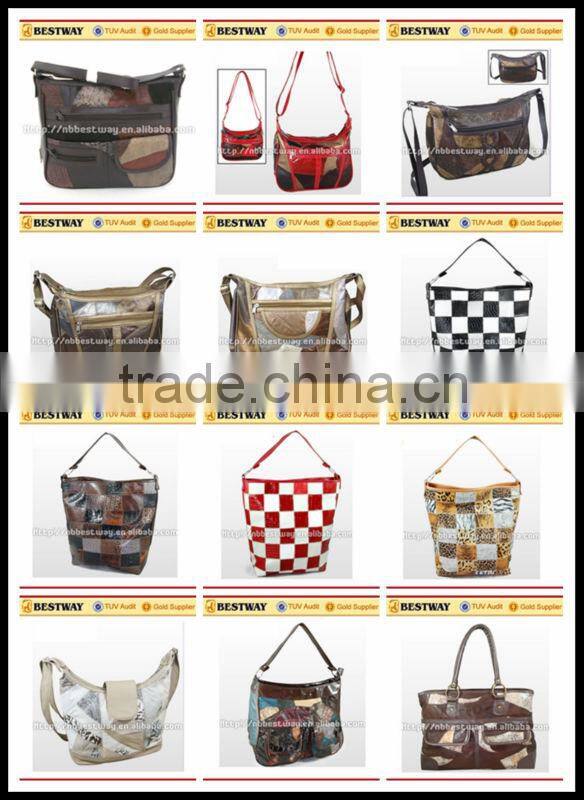 Pu leather designer men handbag, genuine leather bag men leather bag