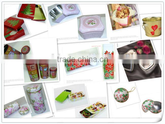 Metal tin bucket for ice beer