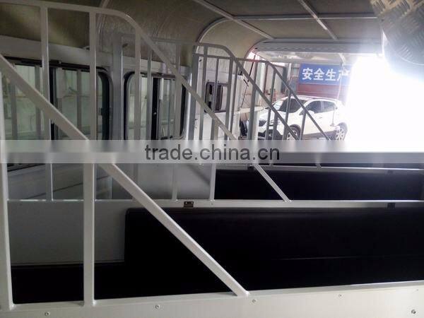 Brand new china 3 horses load horse trailer
