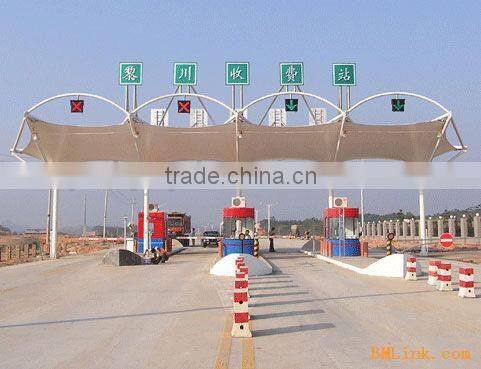 Anti-aging PVC structure membrane for gas station,extensive tent