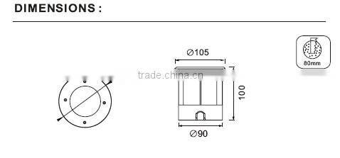 SEAWEED 8W 5W 12W 18W 23W IP68 led swim underwater pool light