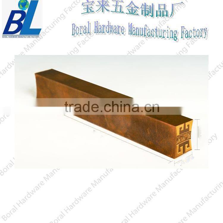 Vintage workmanship metal a4 paper weights for promotion