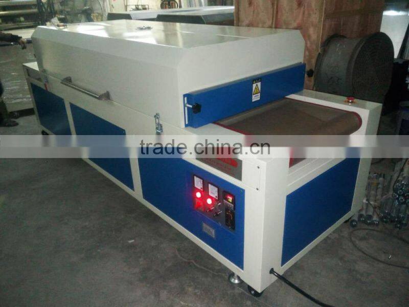 Industrial IR ovens for baking SD3000 printing inks