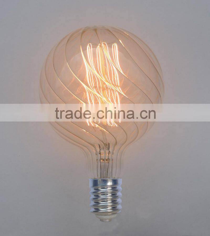 Edison bulb lighting brass base E27