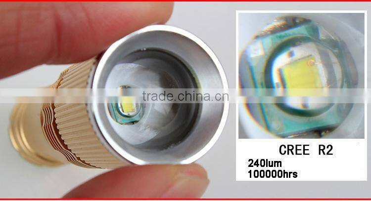 Goread C64 focusable R2 LED mini flashlight