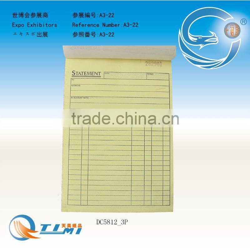 Statement book business forms Sales Order Book Job Work Order Book