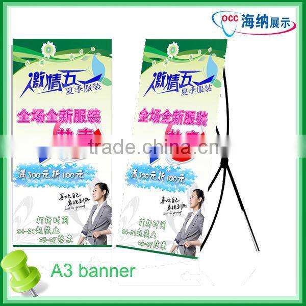 A3 display stand promotion banner