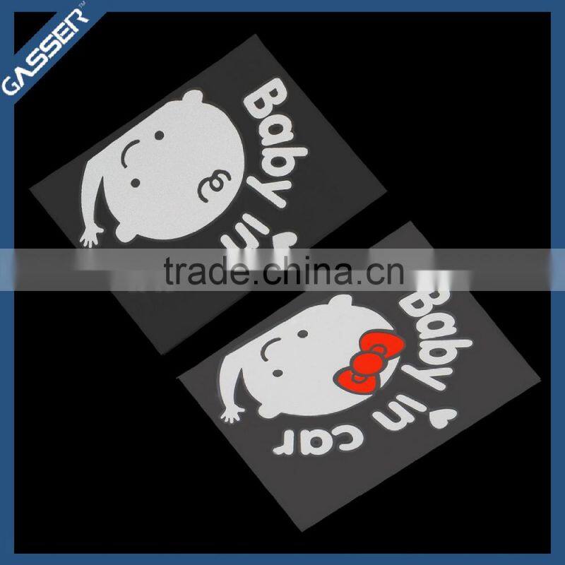2016 custom car decoration logo sticker for car new design