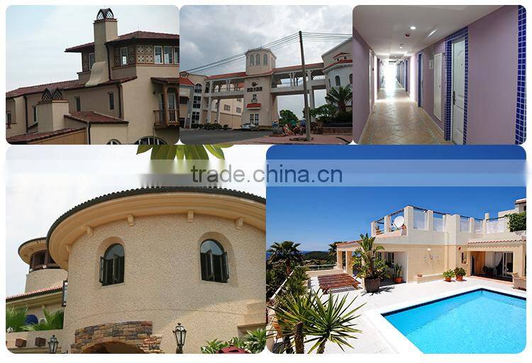 Easy constructed and natural color waterproof mastic coating