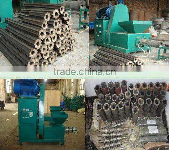 sawdust Charcoal briquette extruder machine with reliable price