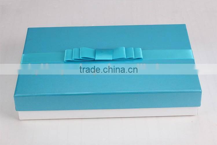 Rectangle paper cosmetic gift set packaging box custom exquisite cosmetic box