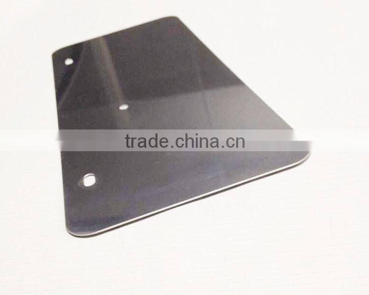 Hot sale Car License Plate American standard Nature color Stainless steel Embossed Blank License Plate ,Metal Car number plate