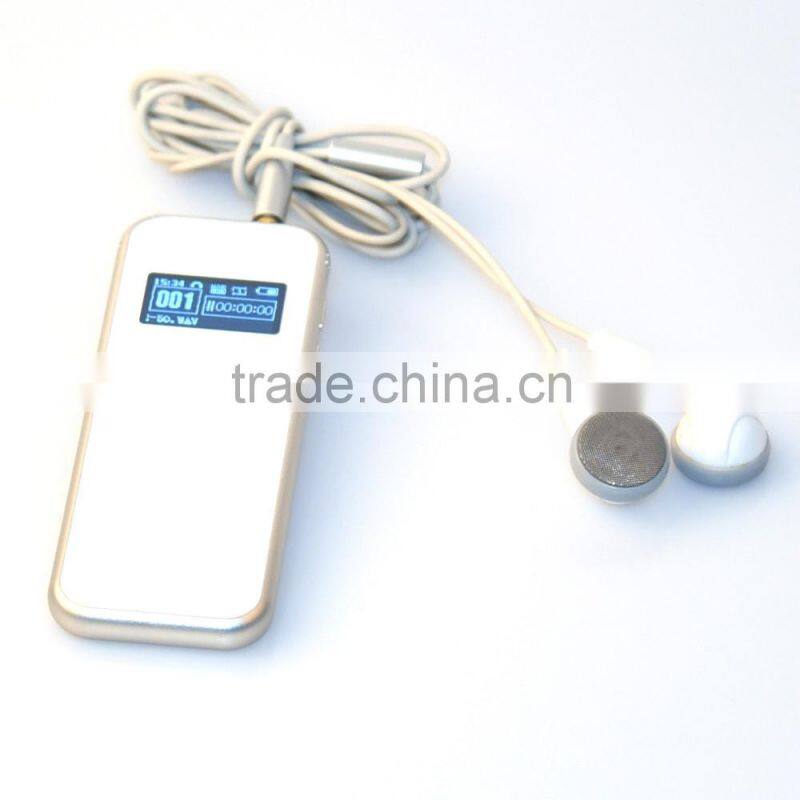 Touch Key OLED Screen Detective Voice Recorder Model Q3