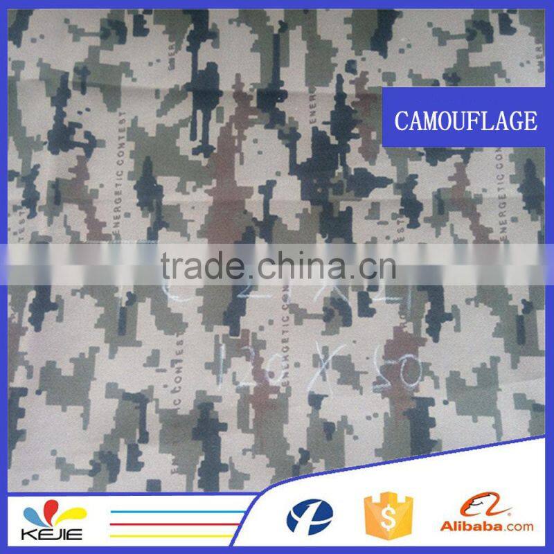 65% Polyester 35% Cotton Twill Fabric for Camouflage Clothing