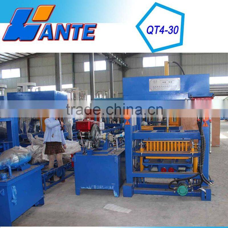 WANTE Brand--Block Making Machine--QT40-3 hallow block making machine