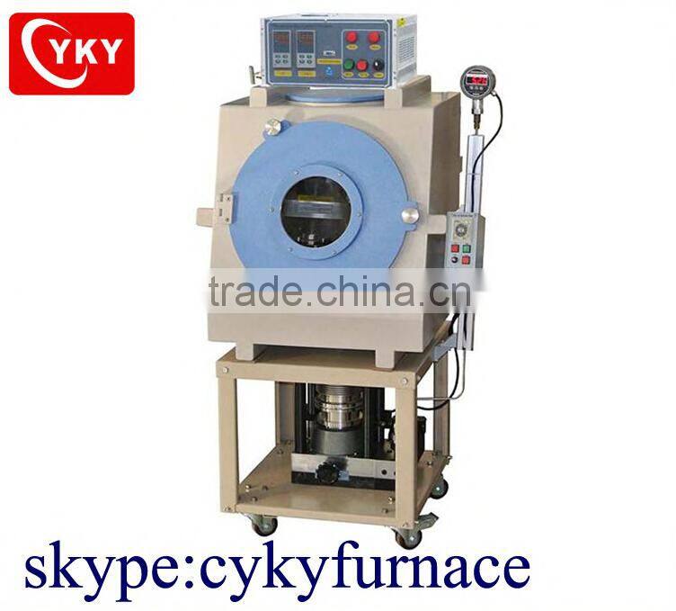 500C 20 T Vacuum Lamination Press with Two Heating Plate and Electric Hydraulic Pump / hot vacuum press machine