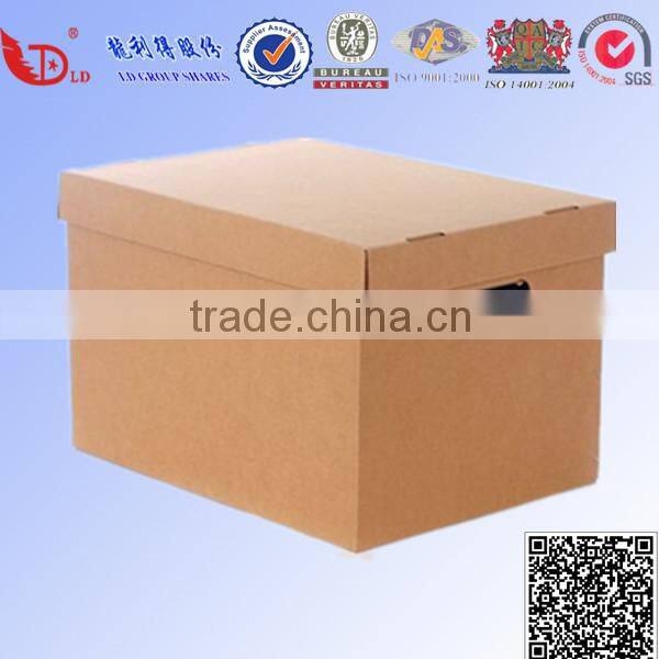 Durable Unique Custom Design Colourful A4 File Box For Pakaging