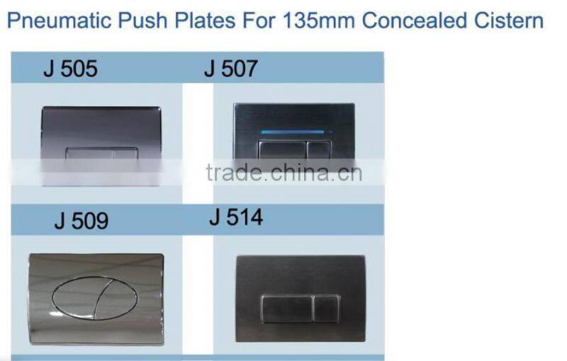Concealed water storage tank with frame and dual flush system for bathroom