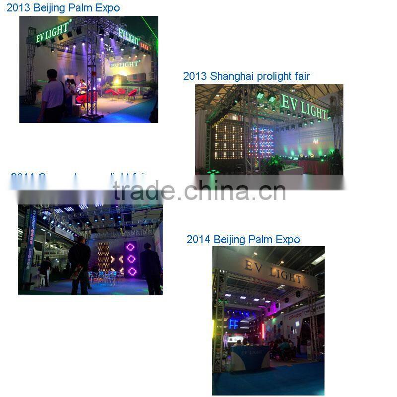 8 degree lens from Japan 15W RGBW four in one OSRAM LED wall washer light EV W1516A