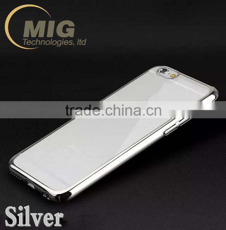 Hot sale Soft TPU Incoming Call LED Blink Transparent Back Case Cover for iphone 6/6s/6 plus