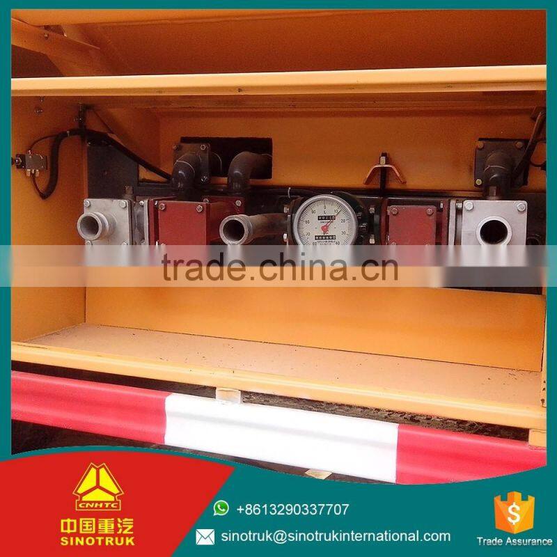 SINOTRUK left hand drive 6*4 oil tank truck for sale