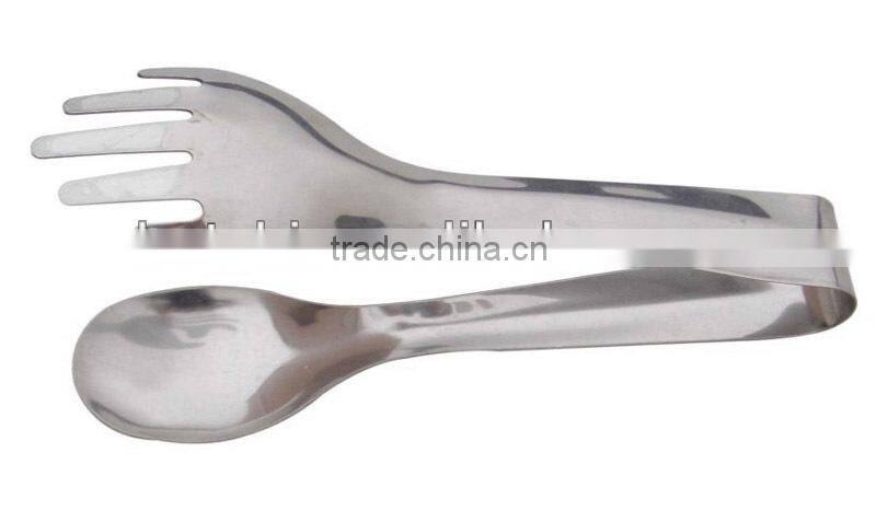 stainless steel chef tong for kitchen