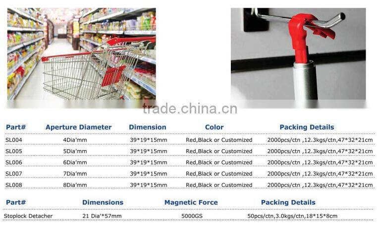 EAS Display Security stop lock supermarket hook stop lock for merchandise
