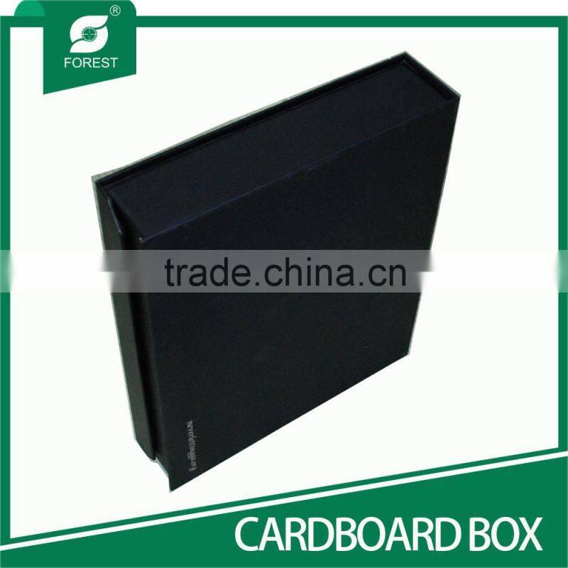 LUXURY CARDBOARD GIFT BOX BLACK MATT BOX