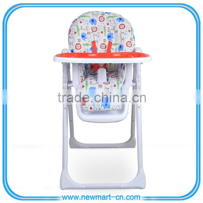 EN14988 Approved kids high chair for baby feeding Kids folding chair