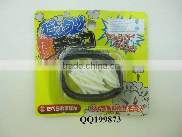 Funny yuck toy sticky tongue with eyes