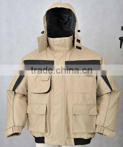 Polyester oxford Waterproof Winter Jacket for men