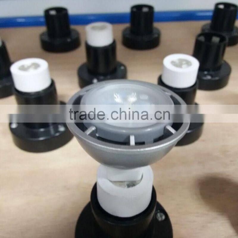 Chinese spotlight New design silver 5w mr16 high power led spot light 3w 4w 7w ac dc 12v indoor restaurant