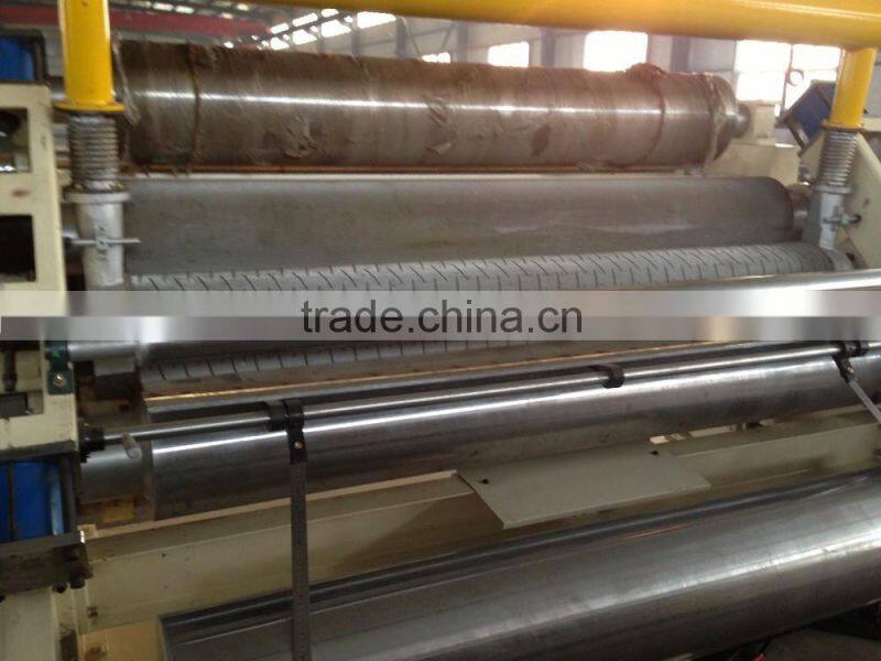 Fingerless Single Facer Corrugated Board Machine/Pneumatic Control Sing