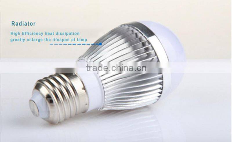 led bulb manufacturing plant CE RoHS dimmable 5w e27 negative ion led lamp