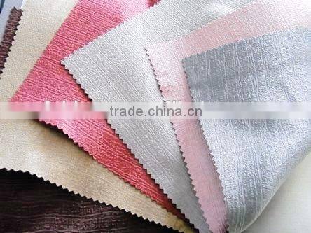 100% polyester soft hand feel suede blackout fabric for curtain