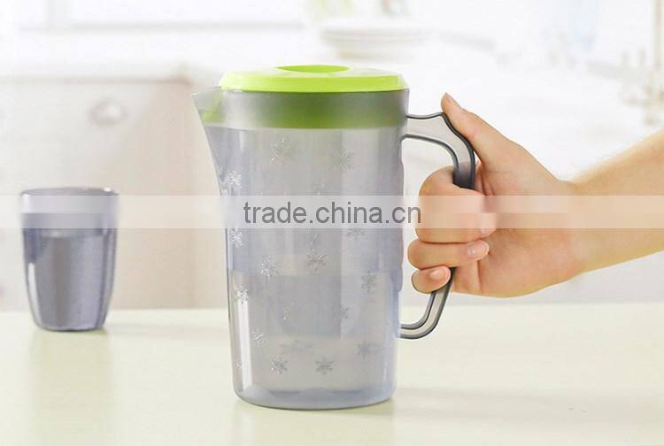 New design plastic water pitcher