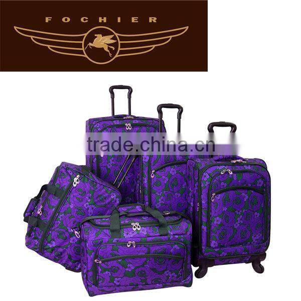 fashion kids trolley soft case gps for luggage