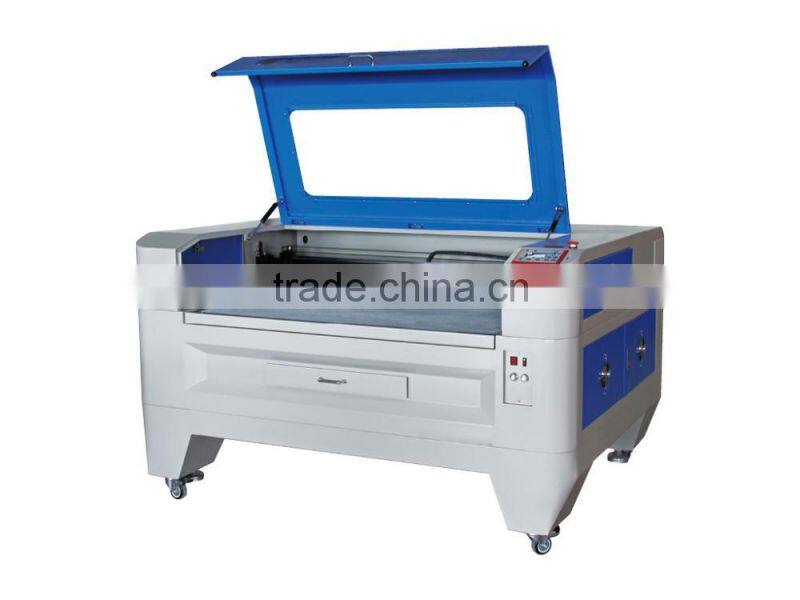 Best plastic paper mdf wood acrylic leather fabric CO2 laser cutting machine Price