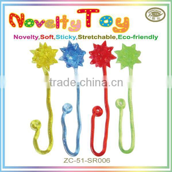 wholesales New TPR novelty Sticky frog toy /cheap toys for kids