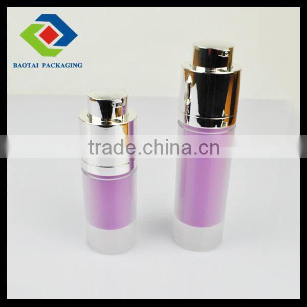 new 15ml plastic bottle for scrub beauty wrinkle cream