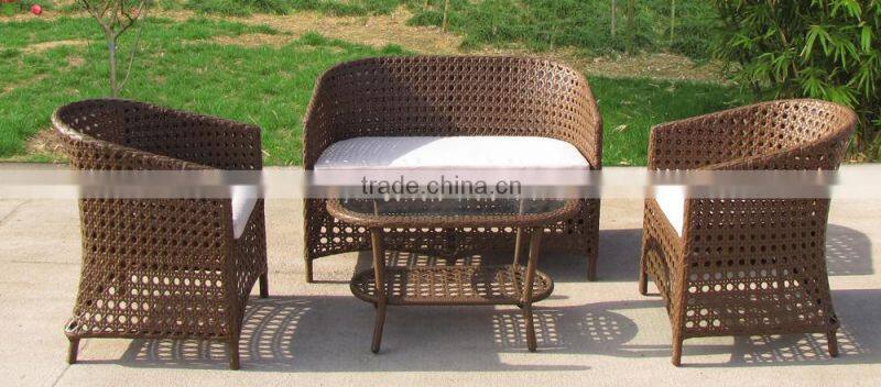 synthetic rattan garden furniture