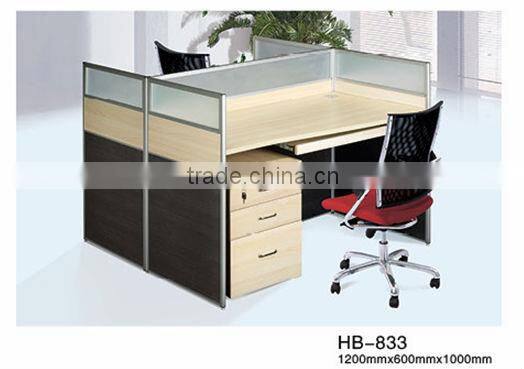 Office furniture working desk for 4 person workstation