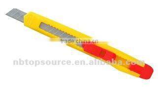 Hot Sale Mini Cheap Plastic Super Portable Folding Retractable Utility Safety School Office Art Knife for promotion