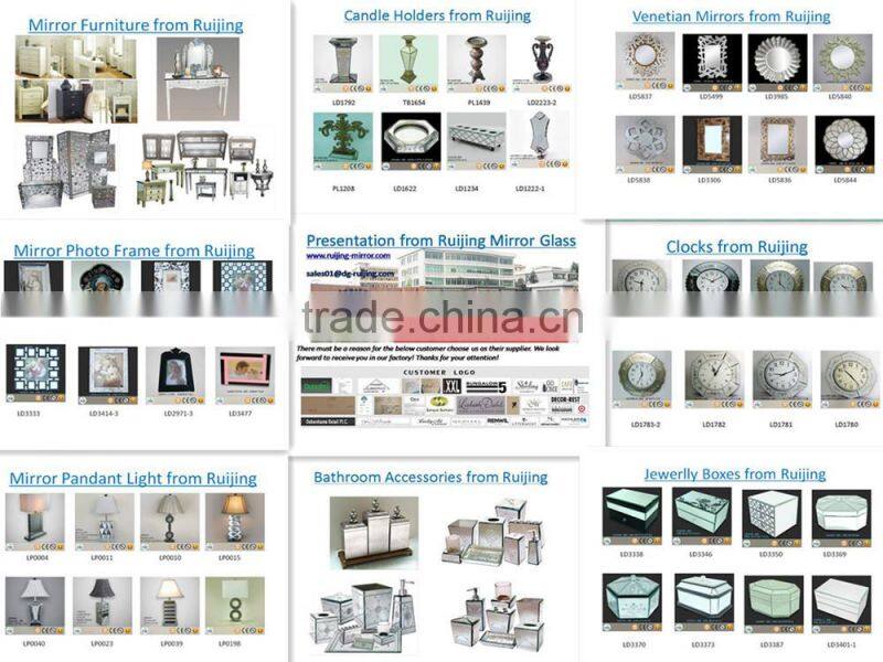 Ruijing hot sale fashion illusion decor mirror