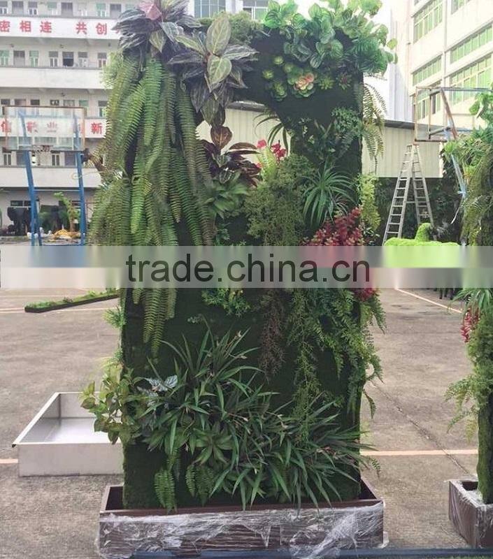 Interior artificial boxwood hedges fake topiary boxwood